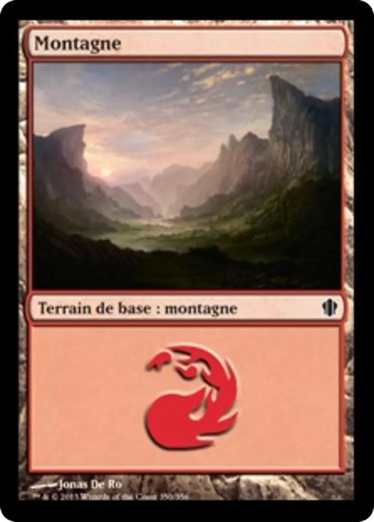 Montagne — Commander 2013 — Magic: The Gathering
