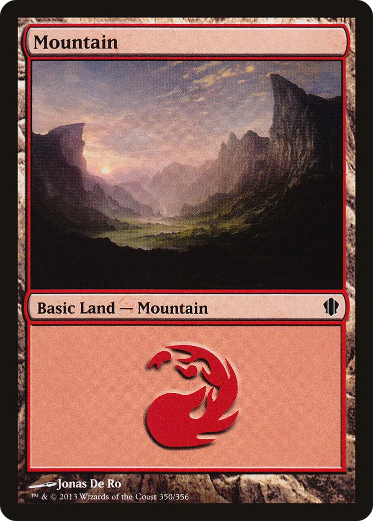 Mountain — Commander 2013 — Magic: The Gathering