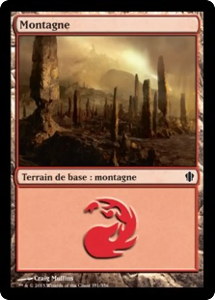 Montagne — Commander 2013 — Magic: The Gathering
