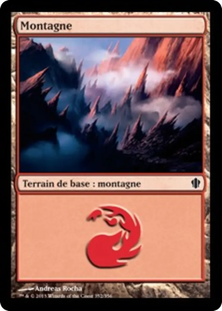 Montagne — Commander 2013 — Magic: The Gathering