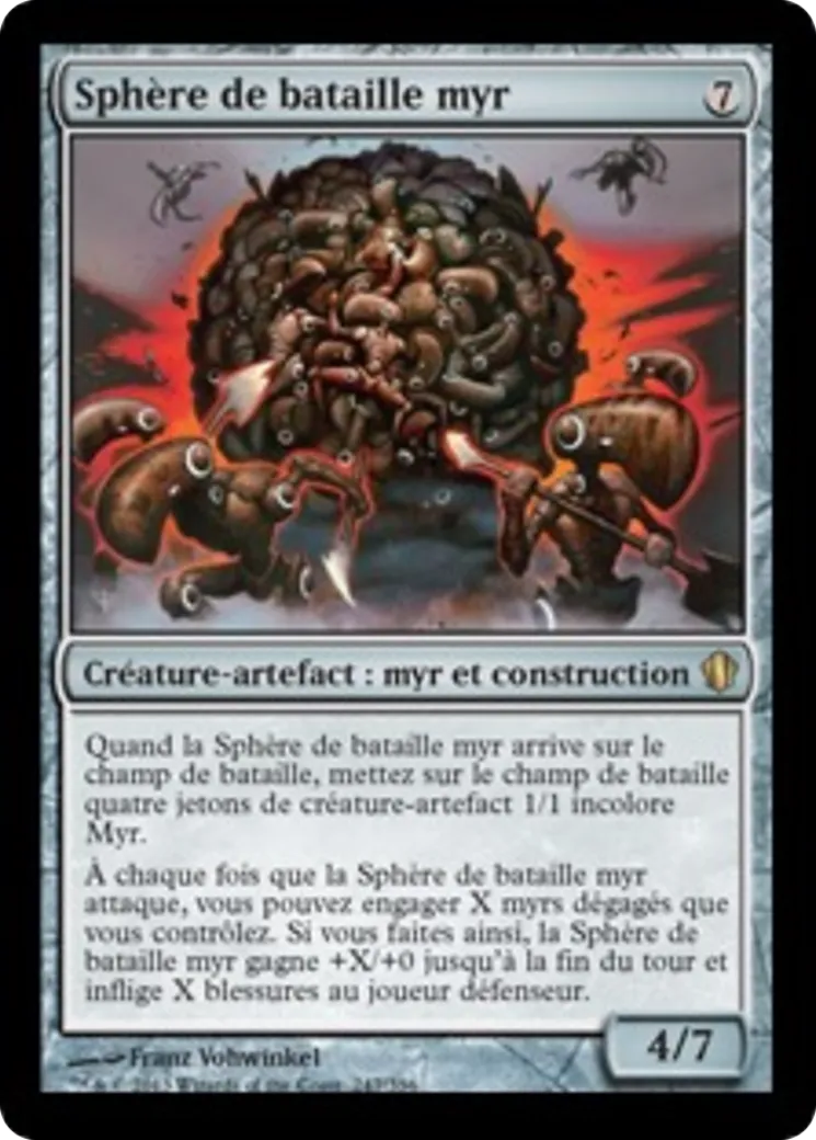 Sphère de bataille myr from Commander 2013 - Magic: The Gathering