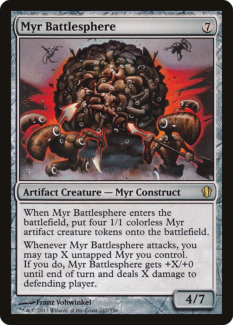 Myr Battlesphere — Commander 2013 — Magic: The Gathering
