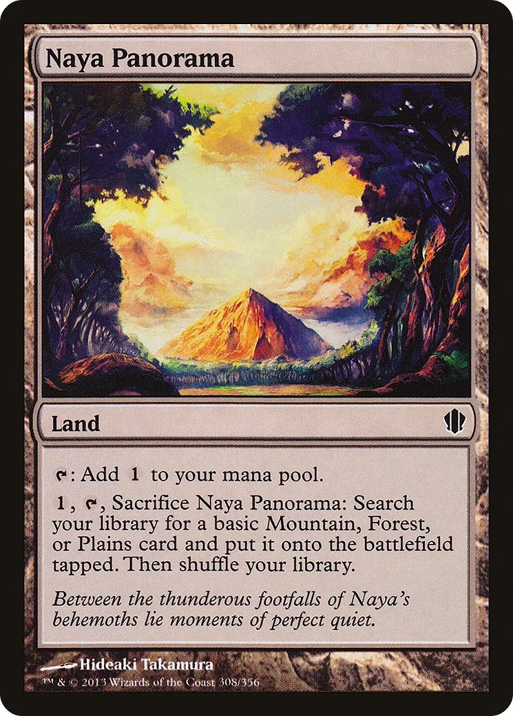 Naya Panorama — Commander 2013 — Magic: The Gathering