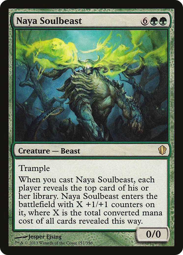Naya Soulbeast — Commander 2013 — Magic: The Gathering