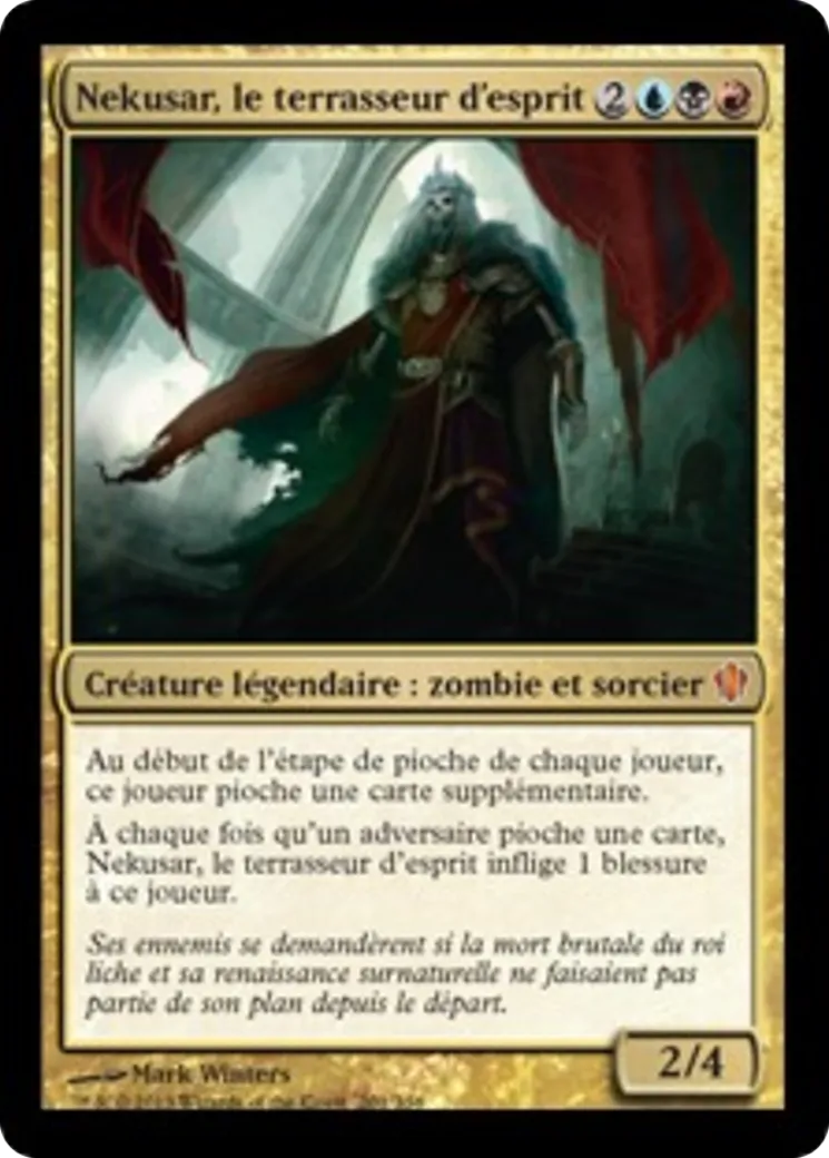 Nekusar, le terrasseur d'esprit — Commander 2013 — Magic: The Gathering