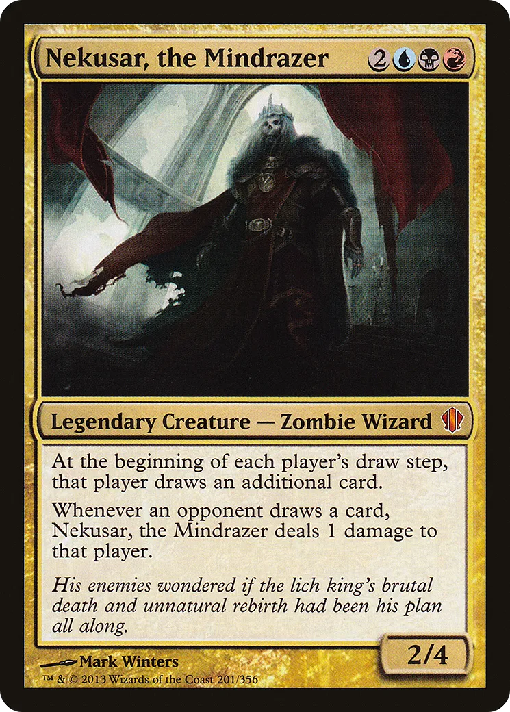 Nekusar, the Mindrazer — Commander 2013 — Magic: The Gathering