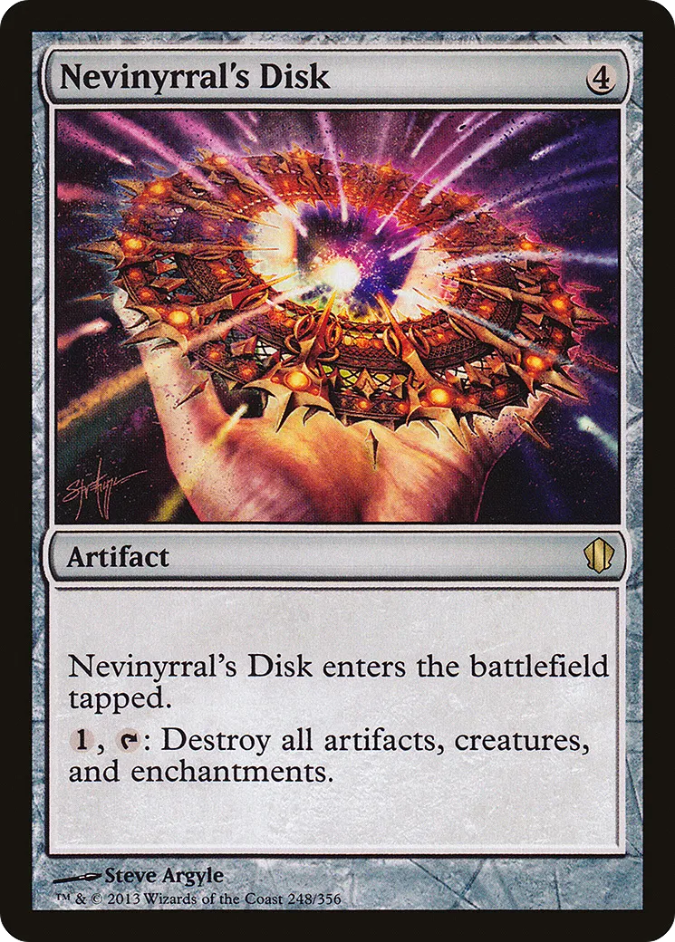 Nevinyrral's Disk from Commander 2013 - Magic: The Gathering
