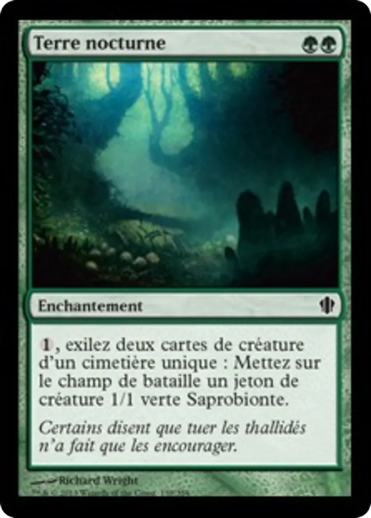 Terre nocturne — Commander 2013 — Magic: The Gathering