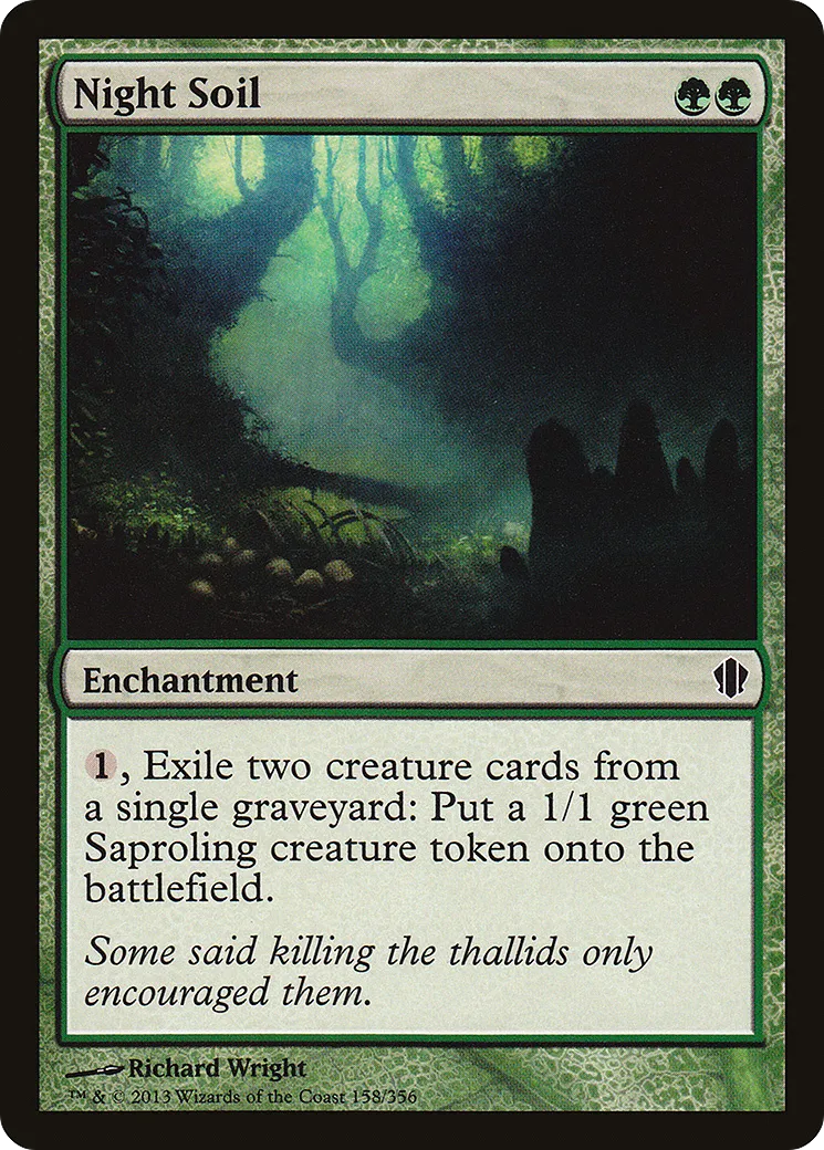 Night Soil — Commander 2013 — Magic: The Gathering