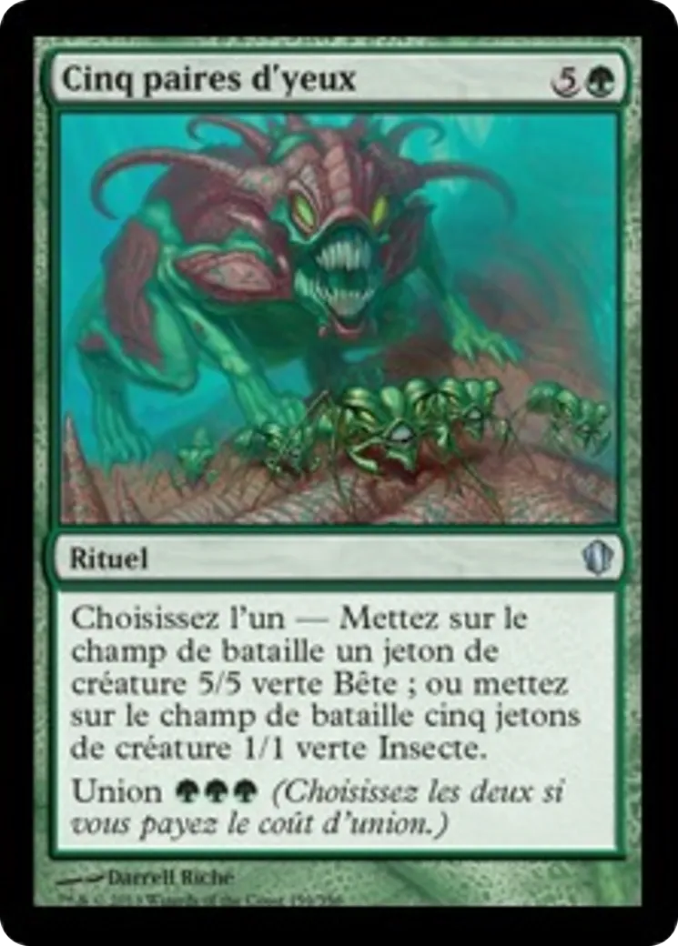Cinq paires d'yeux — Commander 2013 — Magic: The Gathering