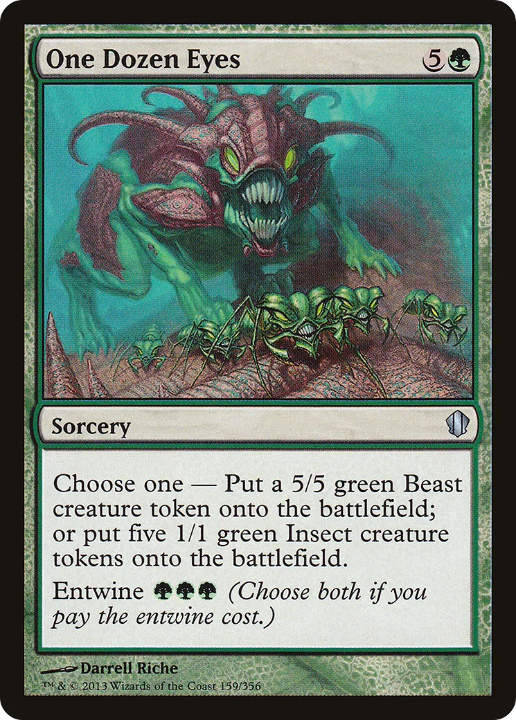 Cinq paires d'yeux — Commander 2013 — Magic: The Gathering