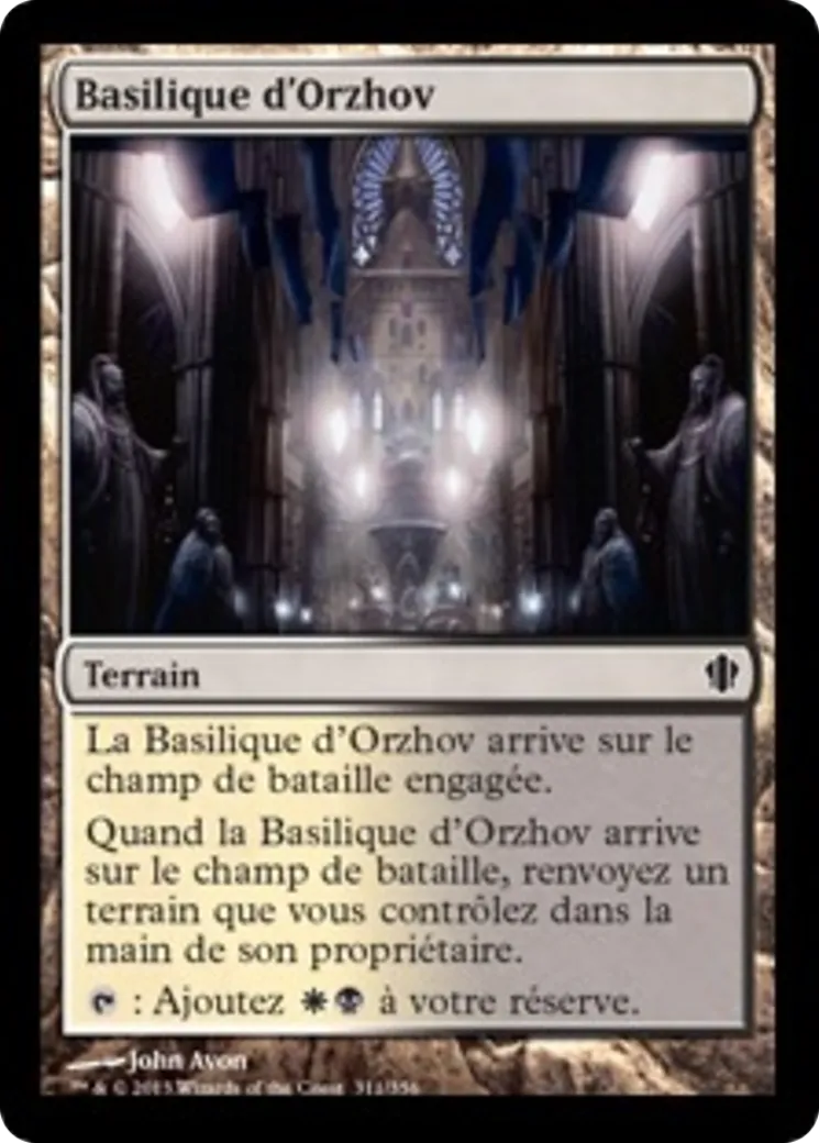 Basilique d'Orzhov from Commander 2013 - Magic: The Gathering