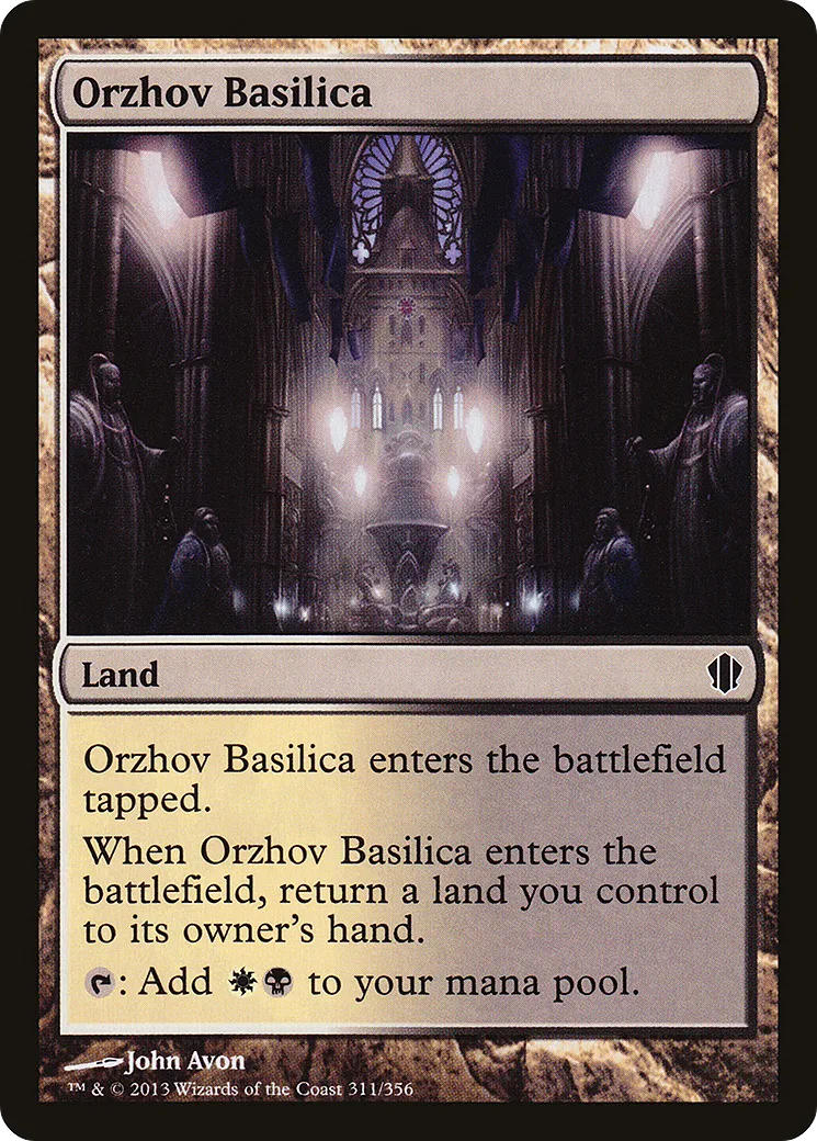 Orzhov Basilica — Commander 2013 — Magic: The Gathering