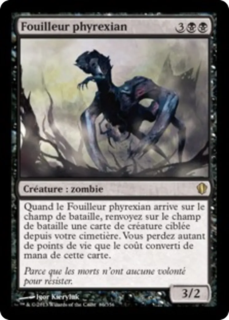 Fouilleur phyrexian — Commander 2013 — Magic: The Gathering
