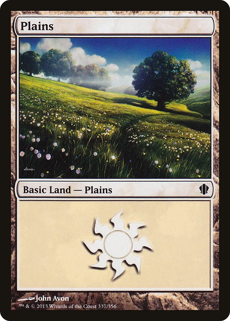 Plains — Commander 2013 — Magic: The Gathering