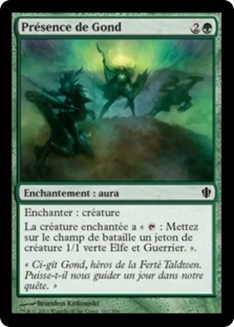 Présence de Gond — Commander 2013 — Magic: The Gathering