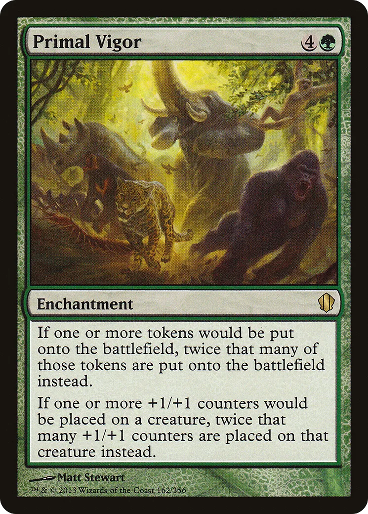 Vigueur primordiale — Commander 2013 — Magic: The Gathering