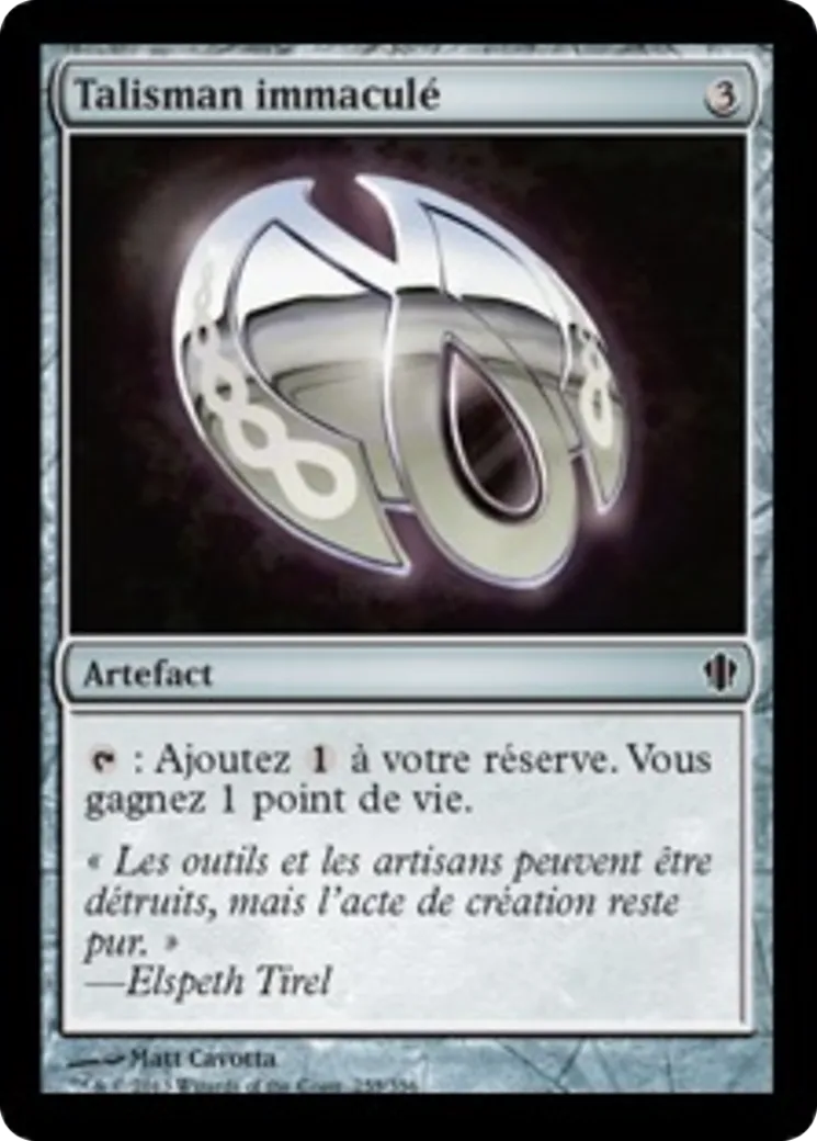 Talisman immaculé — Commander 2013 — Magic: The Gathering