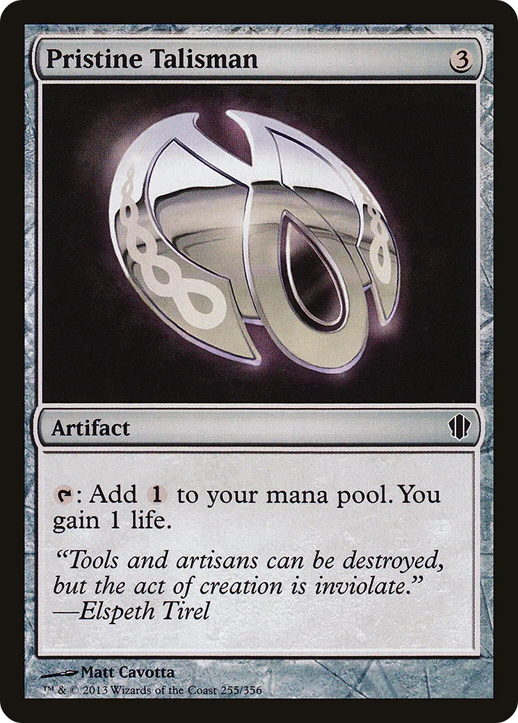 Pristine Talisman — Commander 2013 — Magic: The Gathering