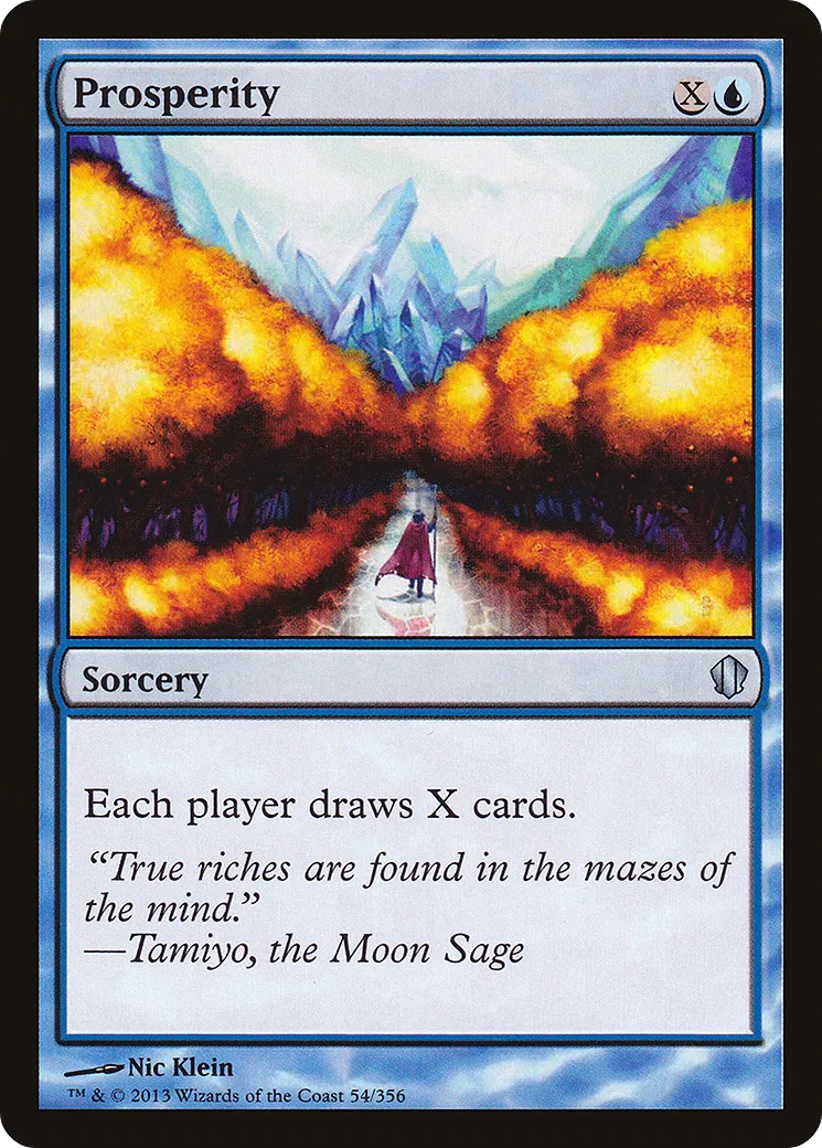 Prosperity from Commander 2013 - Magic: The Gathering