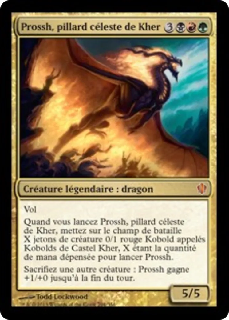 Prossh, pillard céleste de Kher — Commander 2013 — Magic: The Gathering