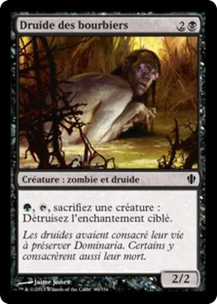 Druide des bourbiers — Commander 2013 — Magic: The Gathering