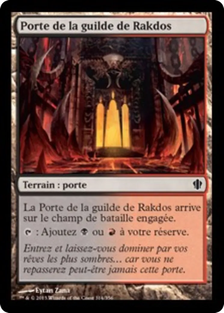 Porte de la guilde de Rakdos — Commander 2013 — Magic: The Gathering