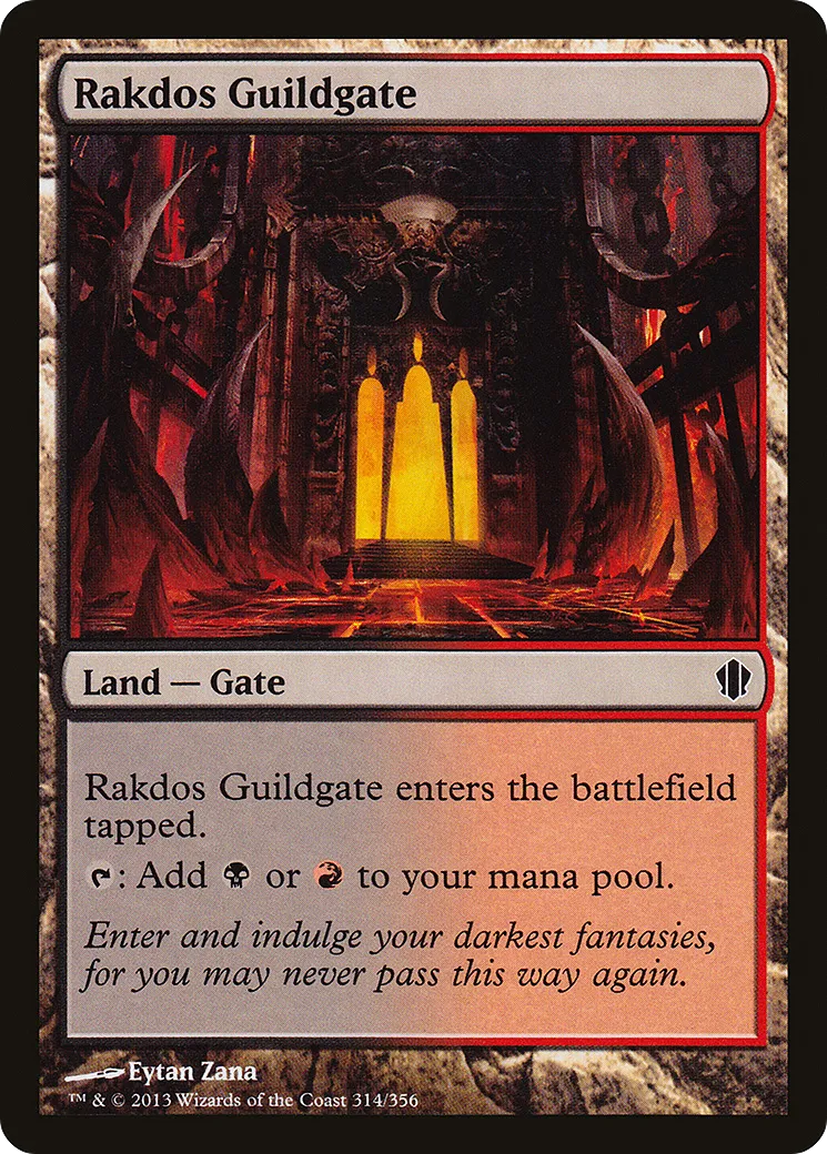 Rakdos Guildgate — Commander 2013 — Magic: The Gathering