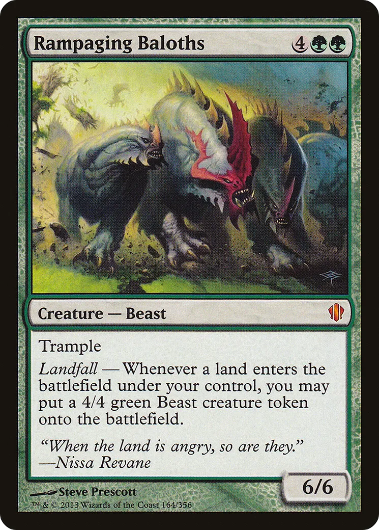 Rampaging Baloths — Commander 2013 — Magic: The Gathering