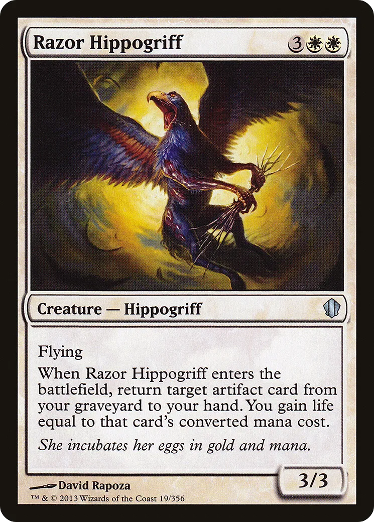 Razor Hippogriff — Commander 2013 — Magic: The Gathering