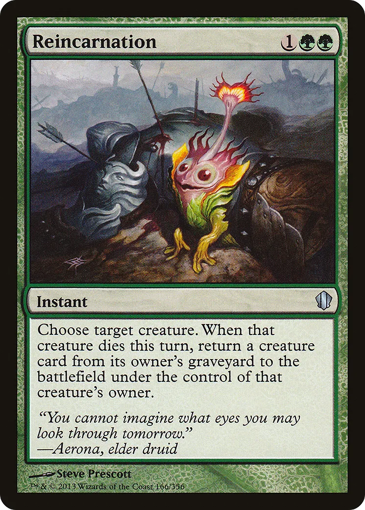Reincarnation — Commander 2013 — Magic: The Gathering