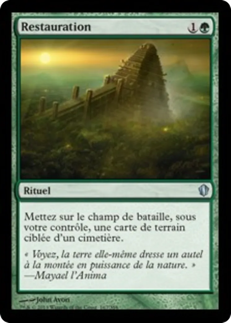 Restauration — Commander 2013 — Magic: The Gathering