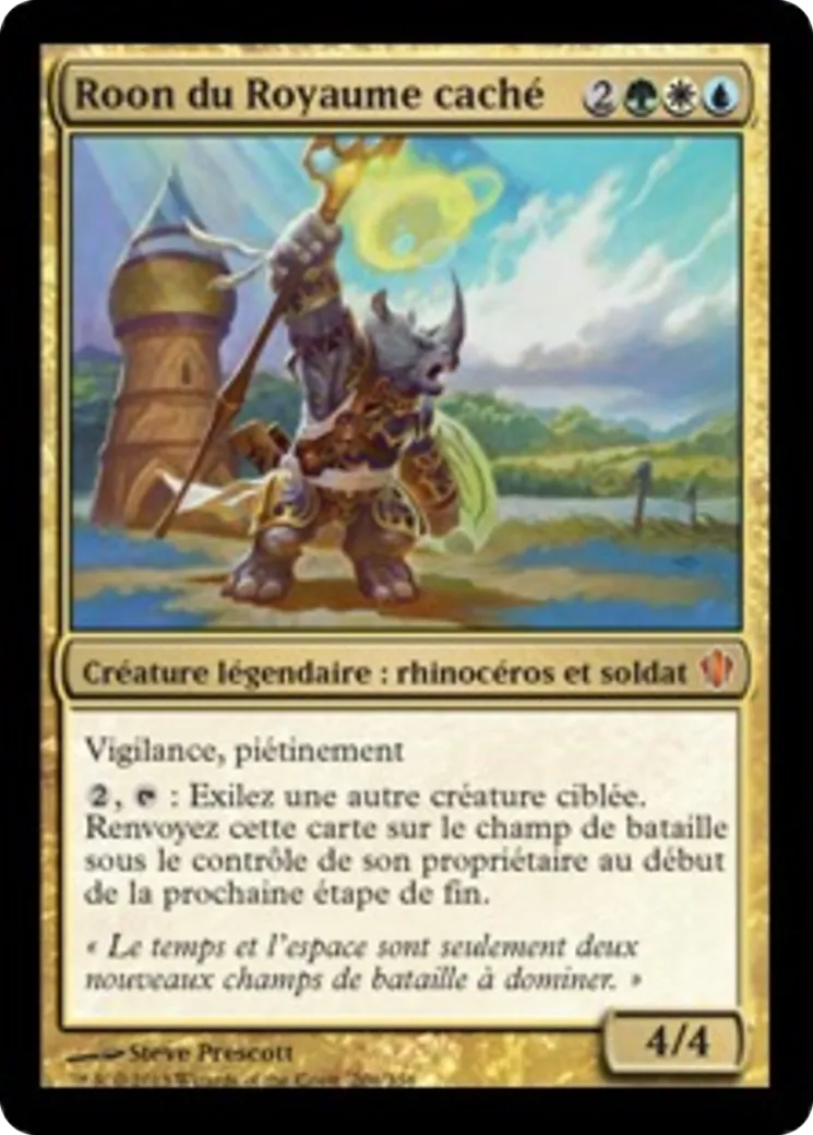 Roon du Royaume caché — Commander 2013 — Magic: The Gathering
