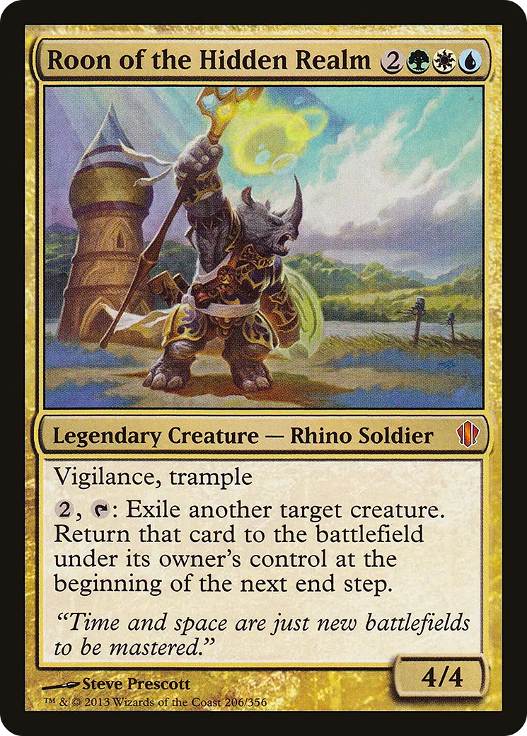 Roon of the Hidden Realm — Commander 2013 — Magic: The Gathering