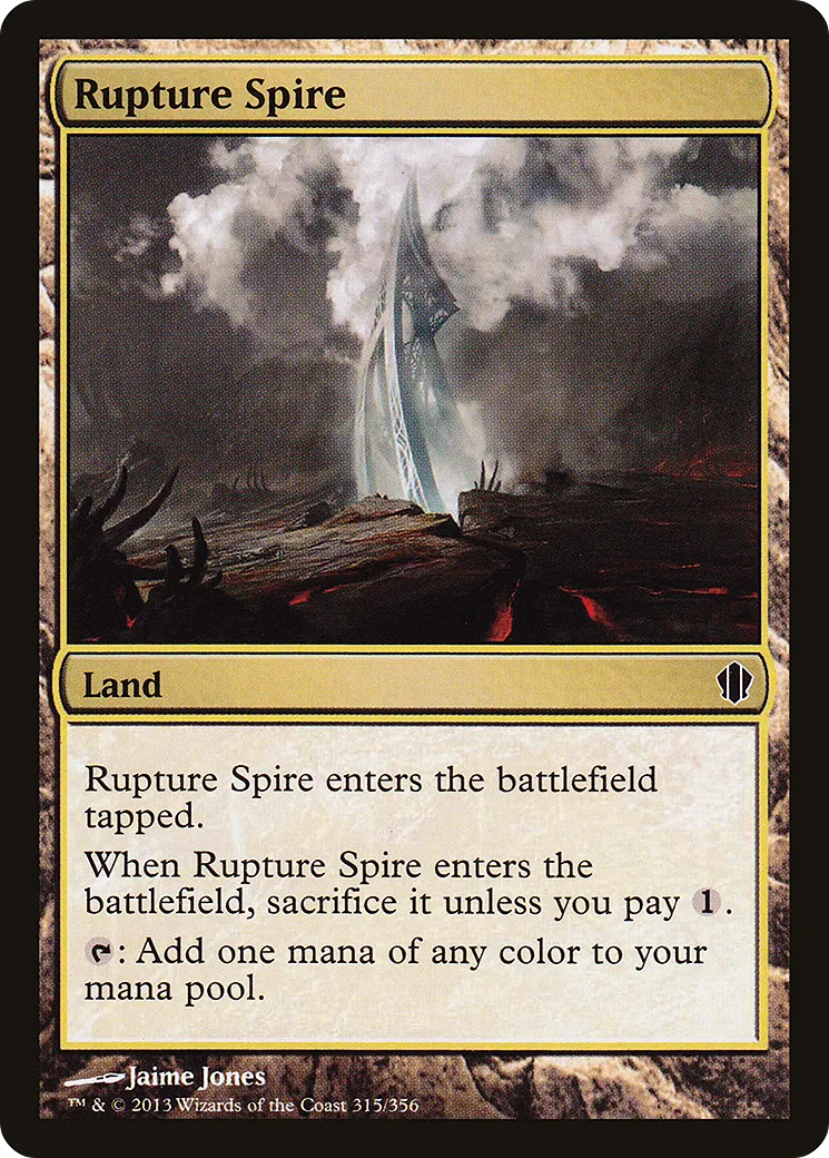 Rupture Spire — Commander 2013 — Magic: The Gathering
