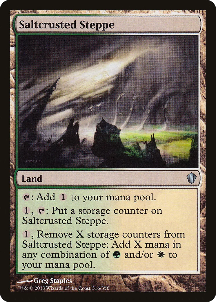 Steppes de sel — Commander 2013 — Magic: The Gathering