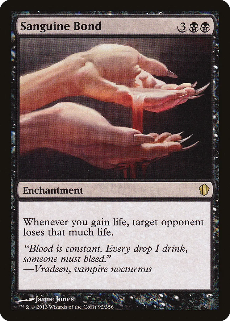 Sanguine Bond — Commander 2013 — Magic: The Gathering