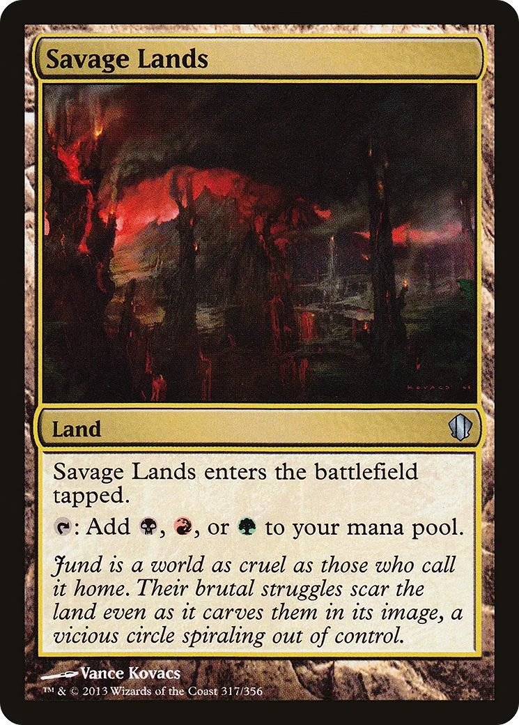 Savage Lands — Commander 2013 — Magic: The Gathering