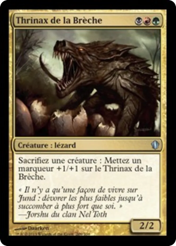 Thrinax de la Brèche — Commander 2013 — Magic: The Gathering