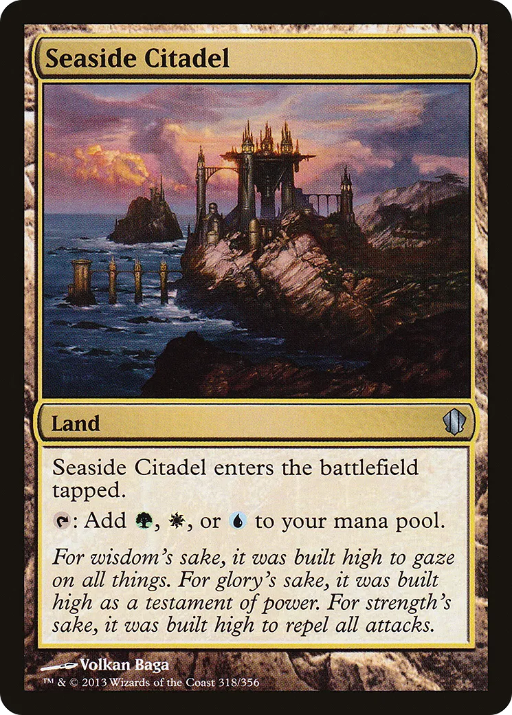 Seaside Citadel — Commander 2013 — Magic: The Gathering