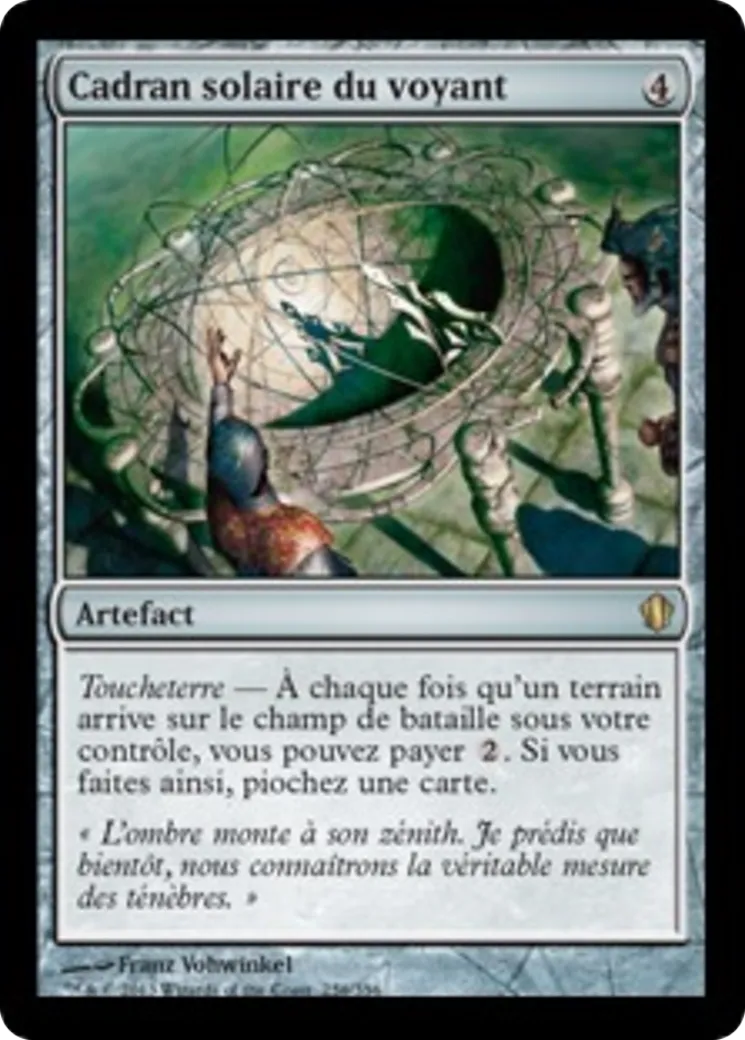 Cadran solaire du voyant — Commander 2013 — Magic: The Gathering
