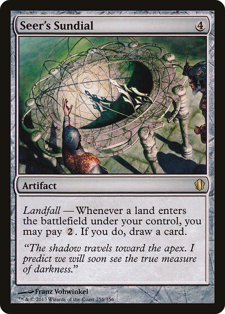 Seer's Sundial — Commander 2013 — Magic: The Gathering