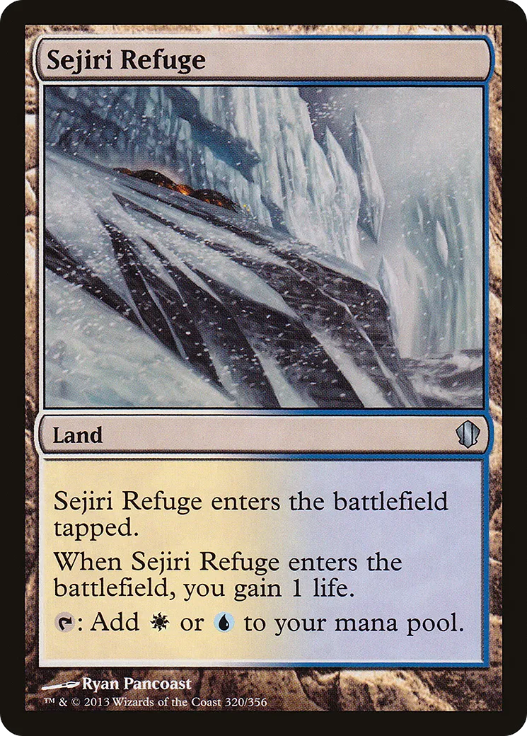Sejiri Refuge from Commander 2013 - Magic: The Gathering