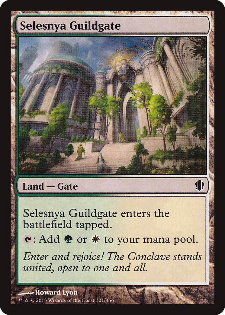 Selesnya Guildgate — Commander 2013 — Magic: The Gathering