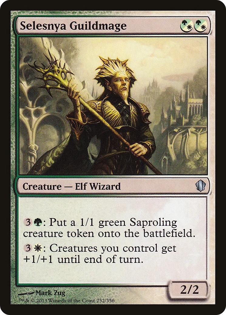 Ghildmage de Selesnya — Commander 2013 — Magic: The Gathering
