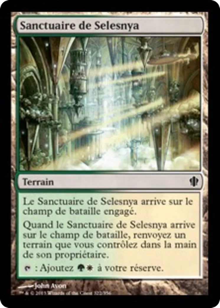 Sanctuaire de Selesnya — Commander 2013 — Magic: The Gathering