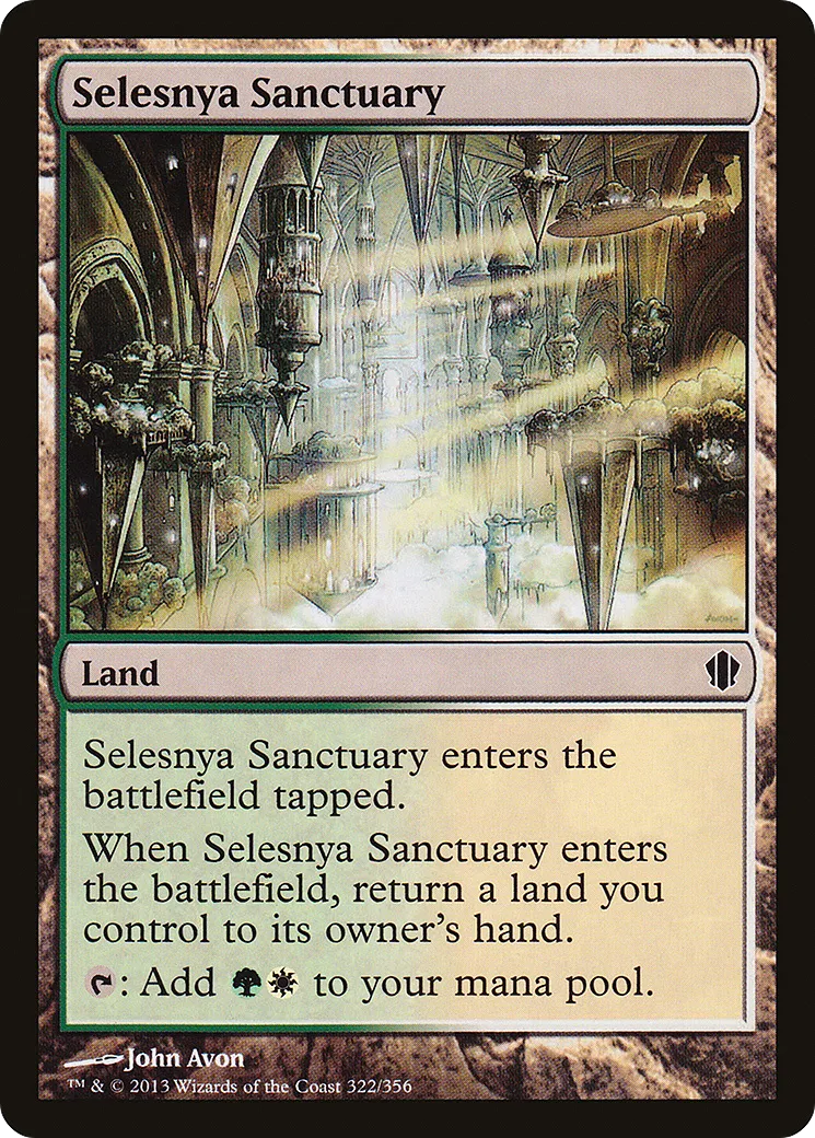 Selesnya Sanctuary — Commander 2013 — Magic: The Gathering