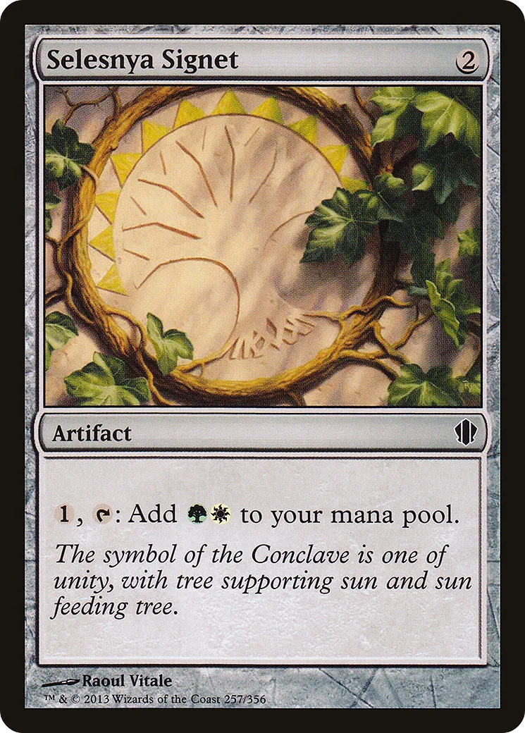 Selesnya Signet — Commander 2013 — Magic: The Gathering