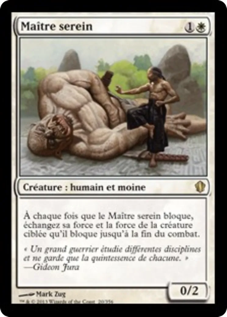 Maître serein from Commander 2013 - Magic: The Gathering