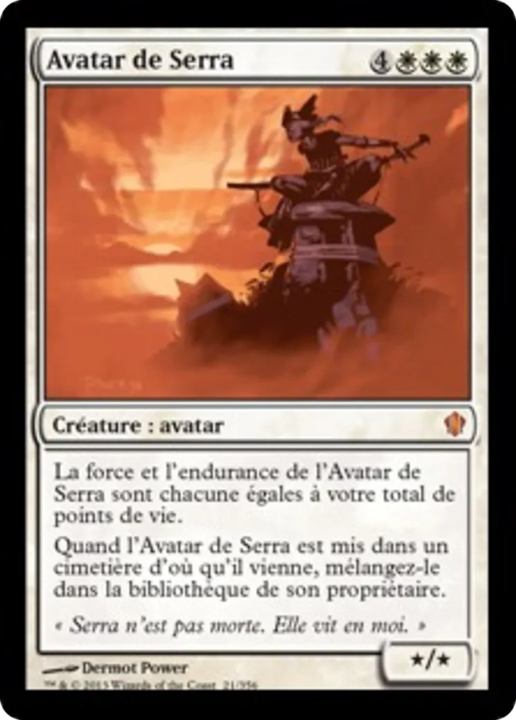 Avatar de Serra — Commander 2013 — Magic: The Gathering